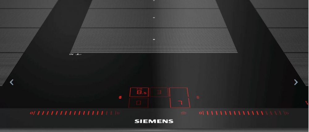 Siemens iQ700 Induksjons topp 90 cm sort EX975LXC1E