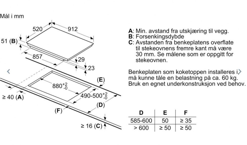 Siemens iQ700 Induksjons topp 90 cm sort EX975LXC1E