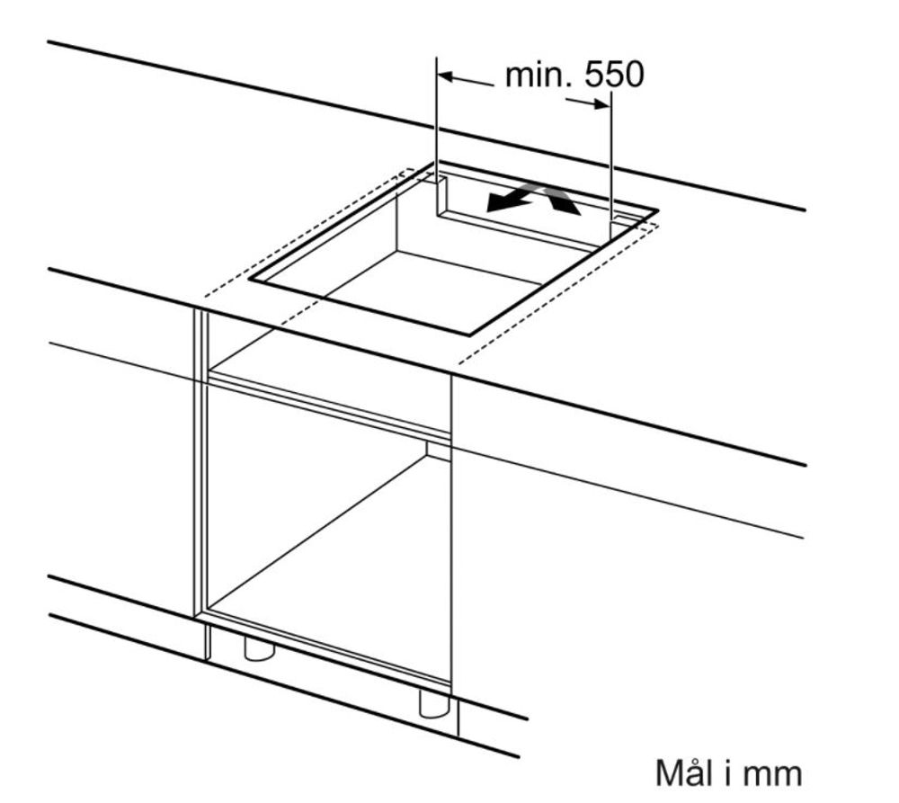Siemens iQ700 Induksjons topp 60 cm sort EX675LXC1E