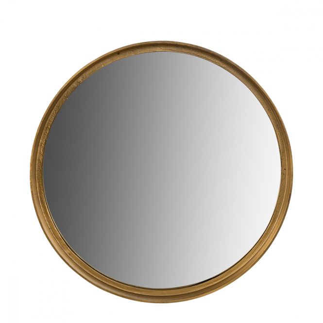 Hovedbilde Artwood speil Vintage brass Aluminium.