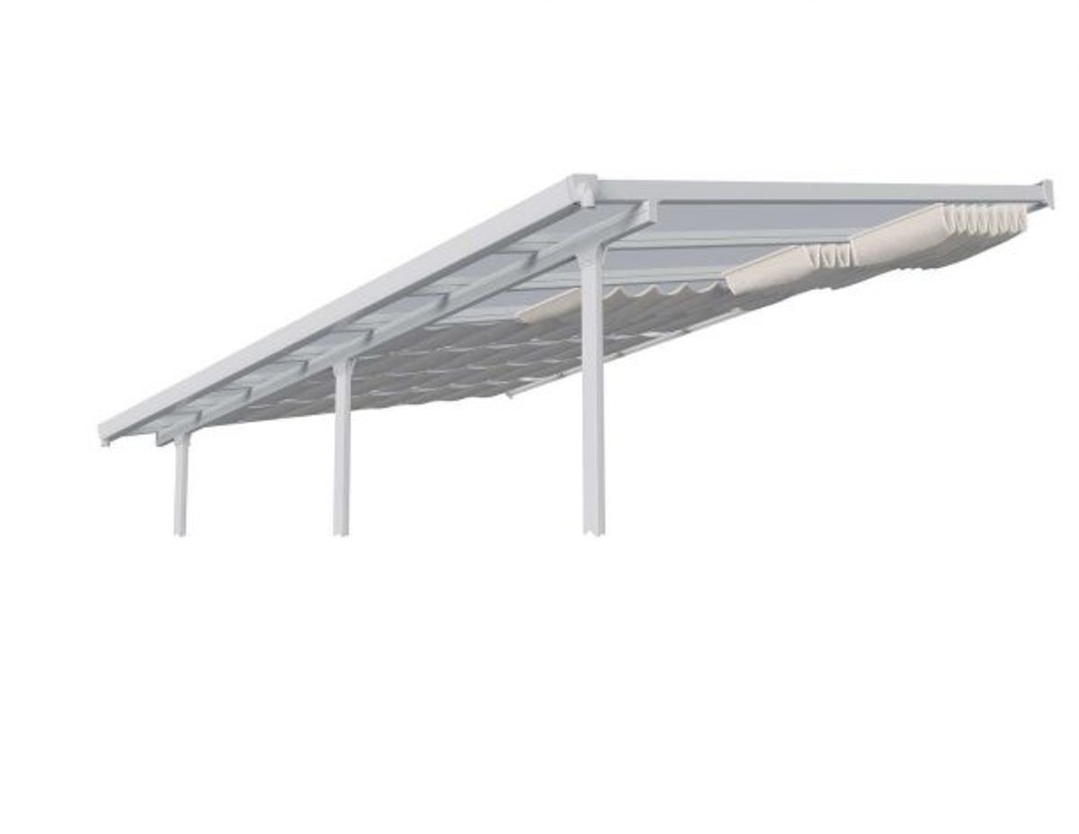 Canopia by Palram tak persienner 300 x 425 cm hvit 705870