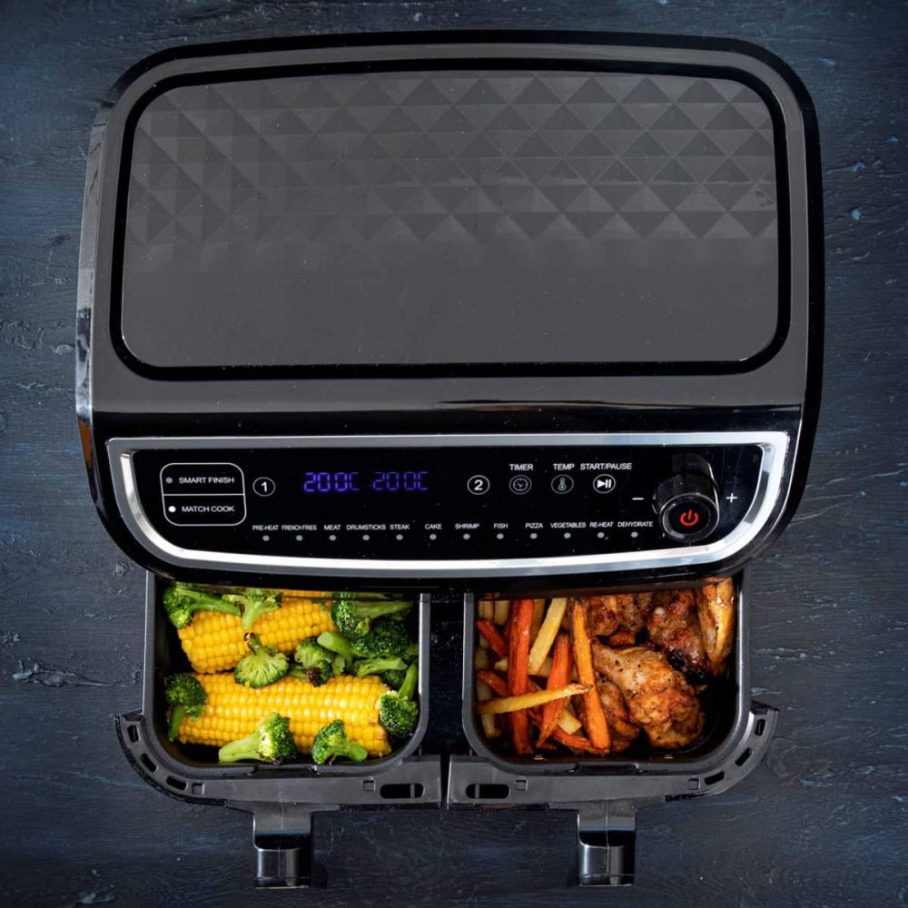 Gastronoma  Airfryer dobbel 9 liter 2400 W