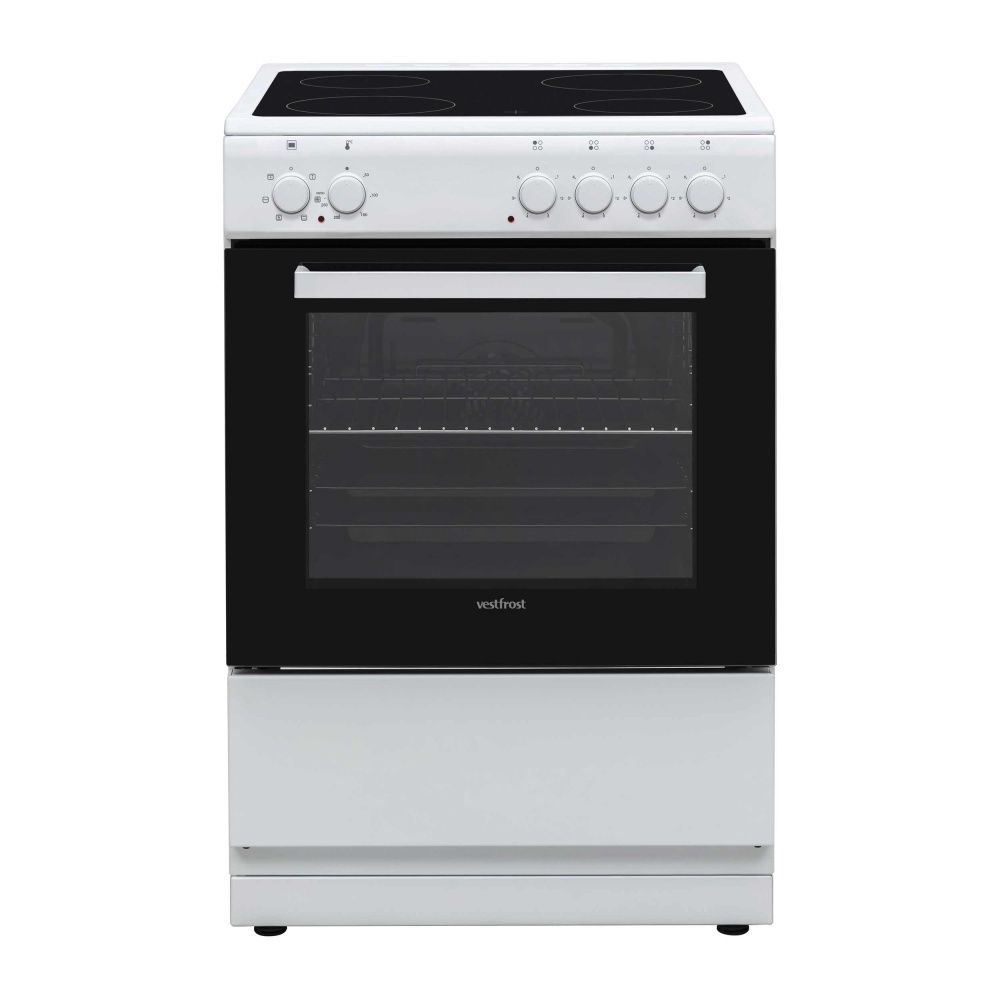 Vestfrost keramisk komfyr 60 cm hvit VFCH 1060