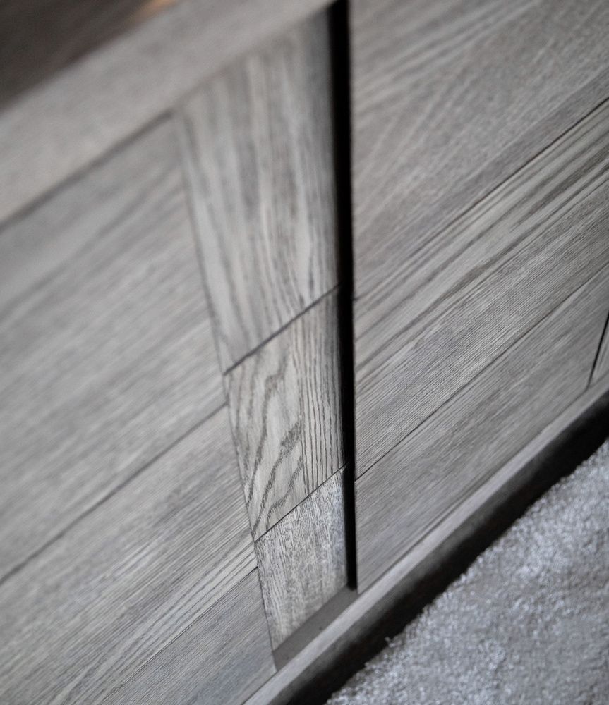 Artwood HUNTER kommode eikefiner antikk grå 06-86413