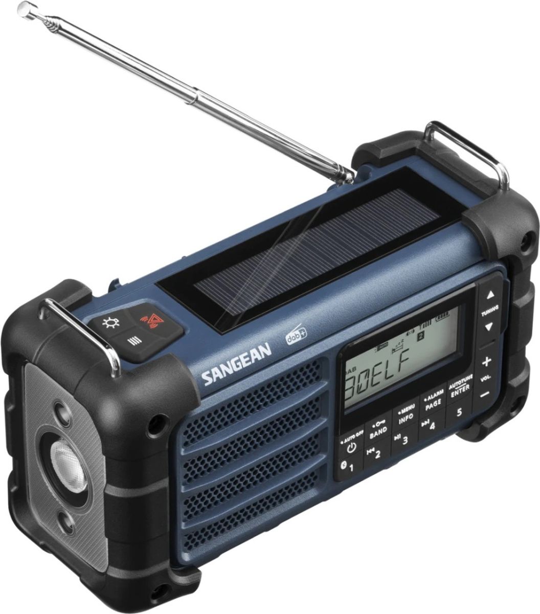 Sangean DAB solcelleradio BT 340098 