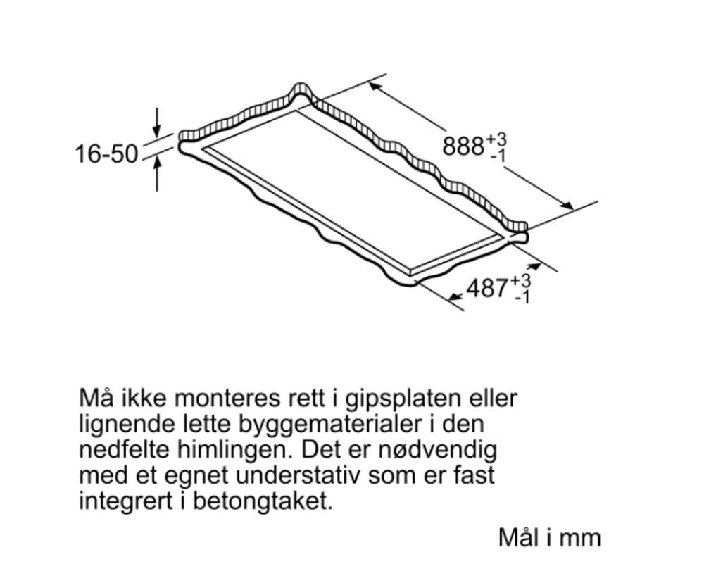 Siemens iQ500 takventilator 90 cm hvit LR97CBS20