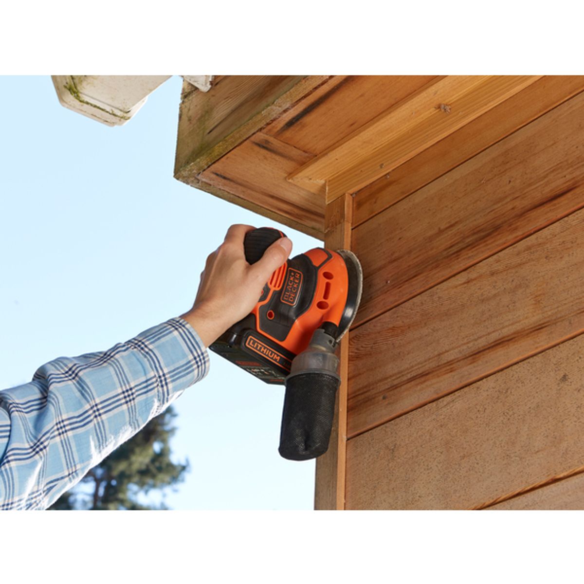 Black & Decker eksentersliper 18V 1.5AH BDCROS18
