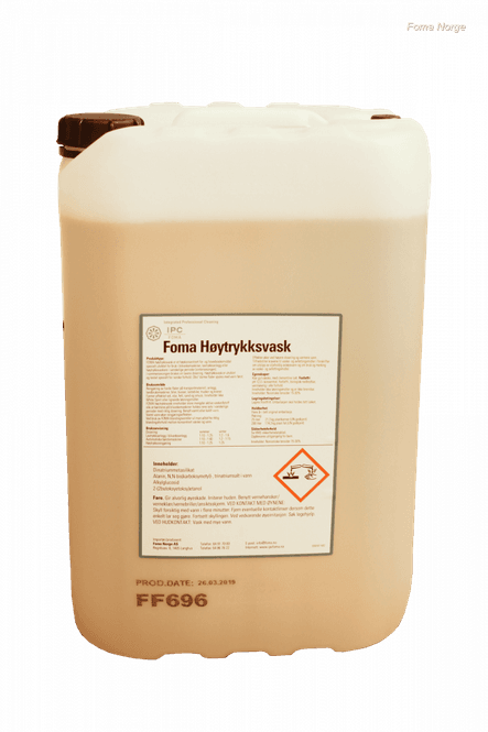 Hovedbilde Foma høytrykksvask 25 liter 149003