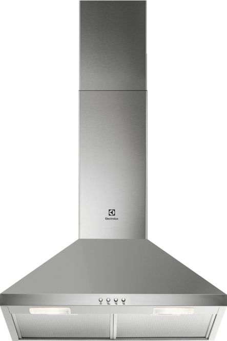 Hovedbilde Electrolux 300 ventilator Standard hette 60 cm 66 dB stål ...