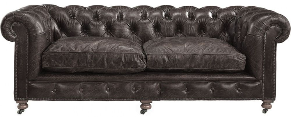Artwood KENSINGTON Sofa 2,5 seter Leather Fudge