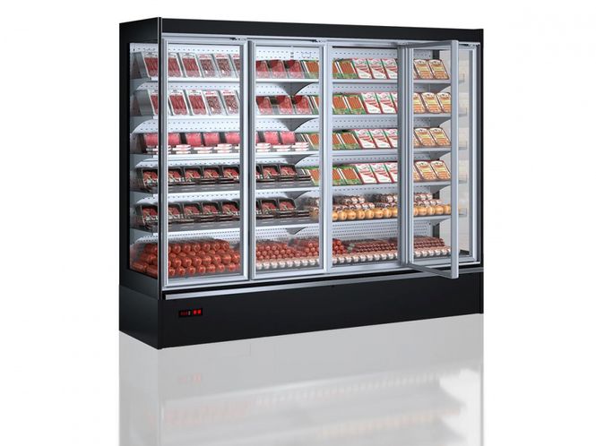 Hovedbilde Vibocold display kjøleskap 2 hengslede dører INDI85 937 05