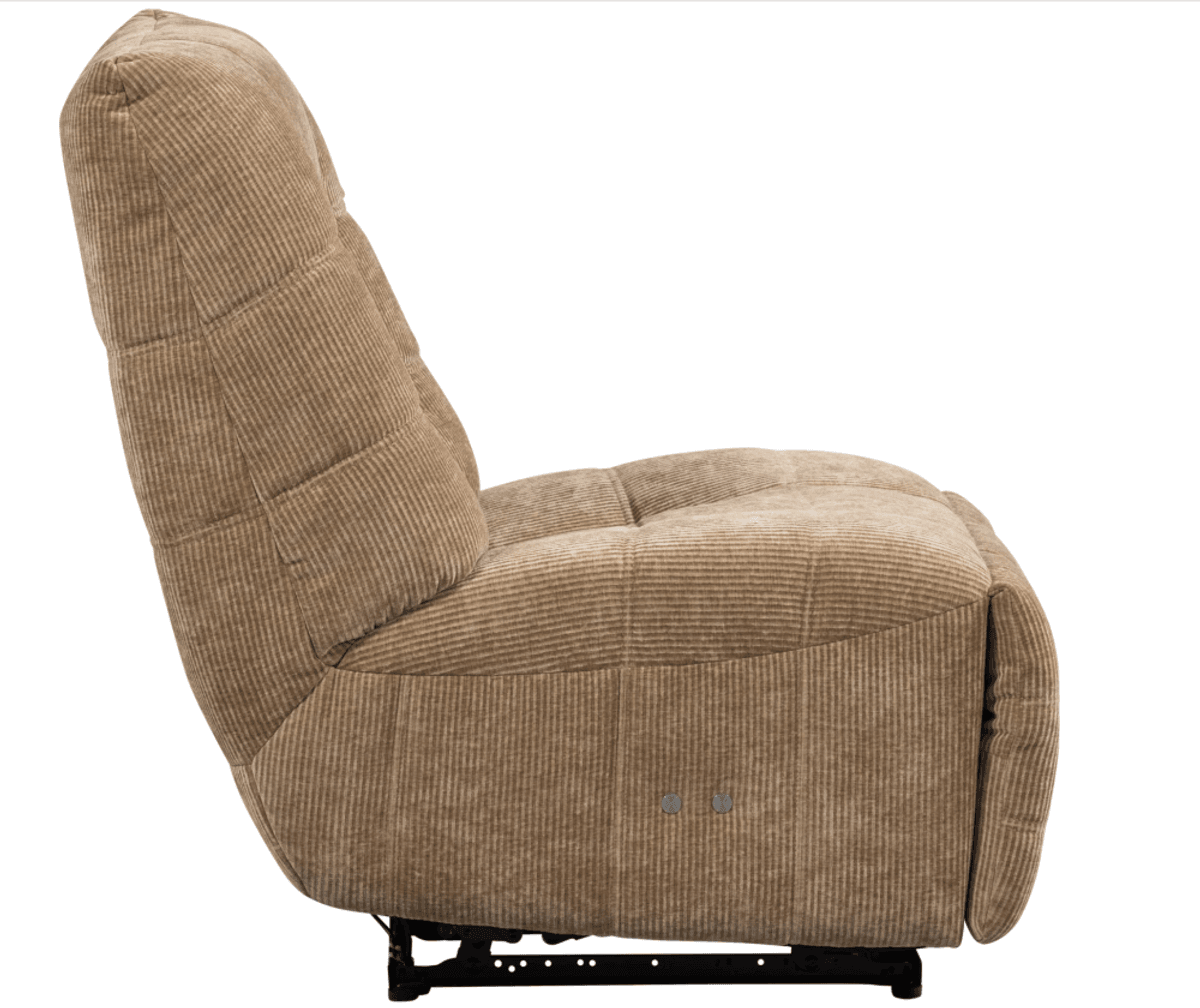 WOOOD Hein lenestol i vevd stoff lys brun 377566-LB