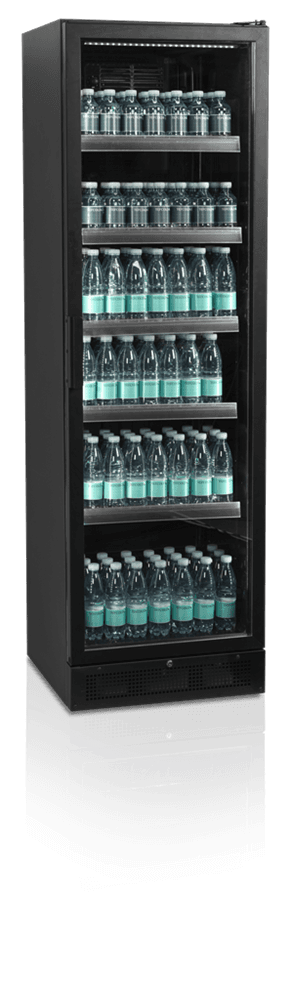 Tefcold display kjøleskap svart 199 cm SCU1425H 
