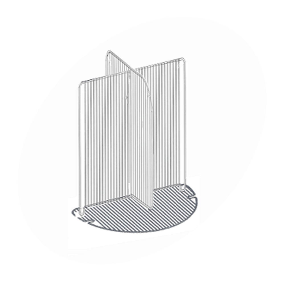 Tefcold tønnekjøler grå 97 cm VOC100 