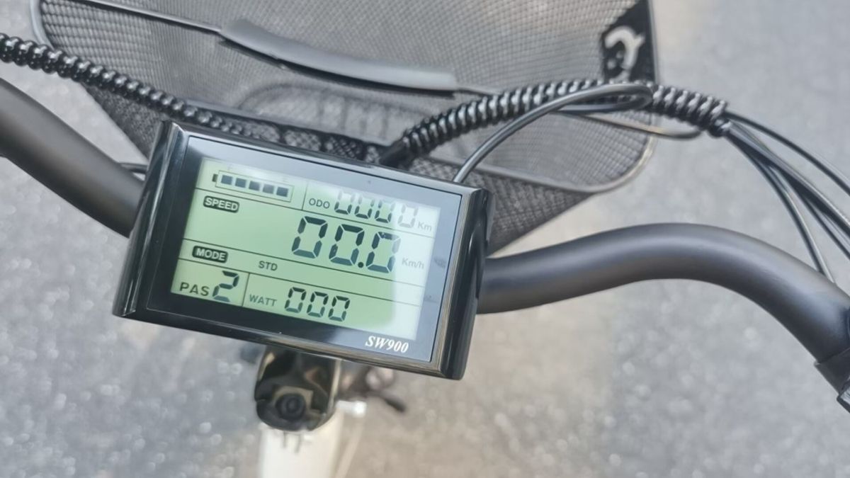 Polar Nova elektrisk trehjulssykkel 500W smale hjul 