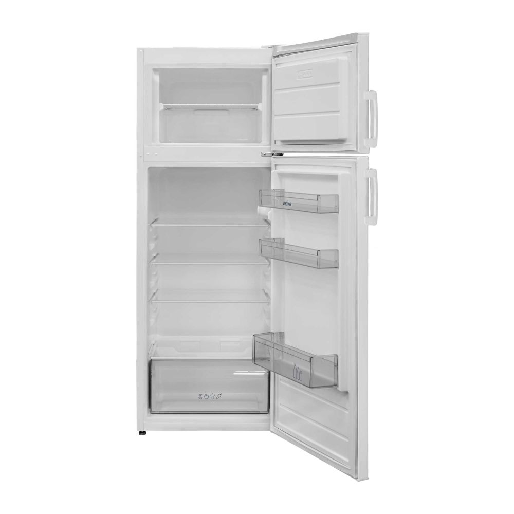 Vestfrost kombiskap hvit 145 cm 28554 