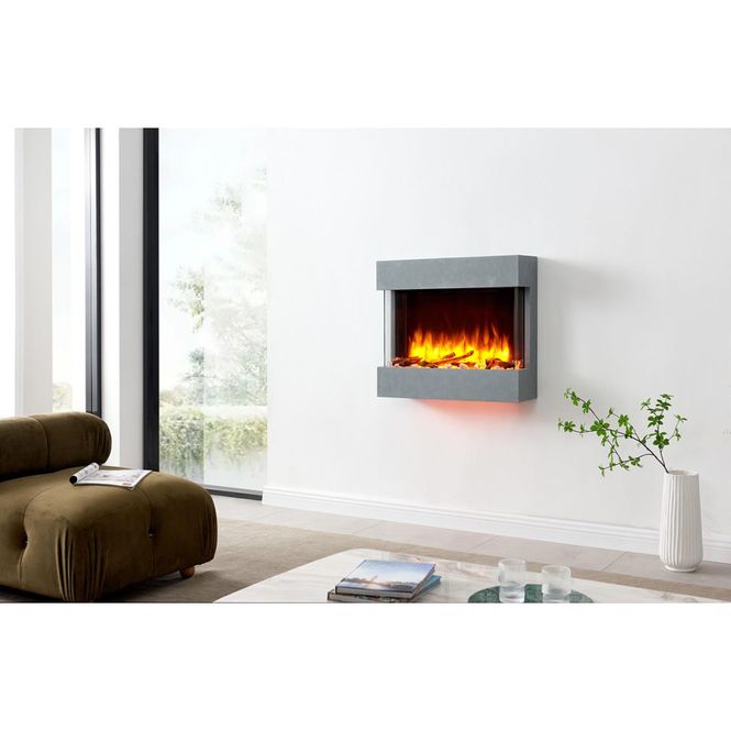 Hovedbilde Volda Vegghengt Elektrisk Peis - 2000 watt