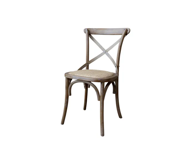 Hovedbilde Chic Antique Fransk spisestol med flettet sete 41067800