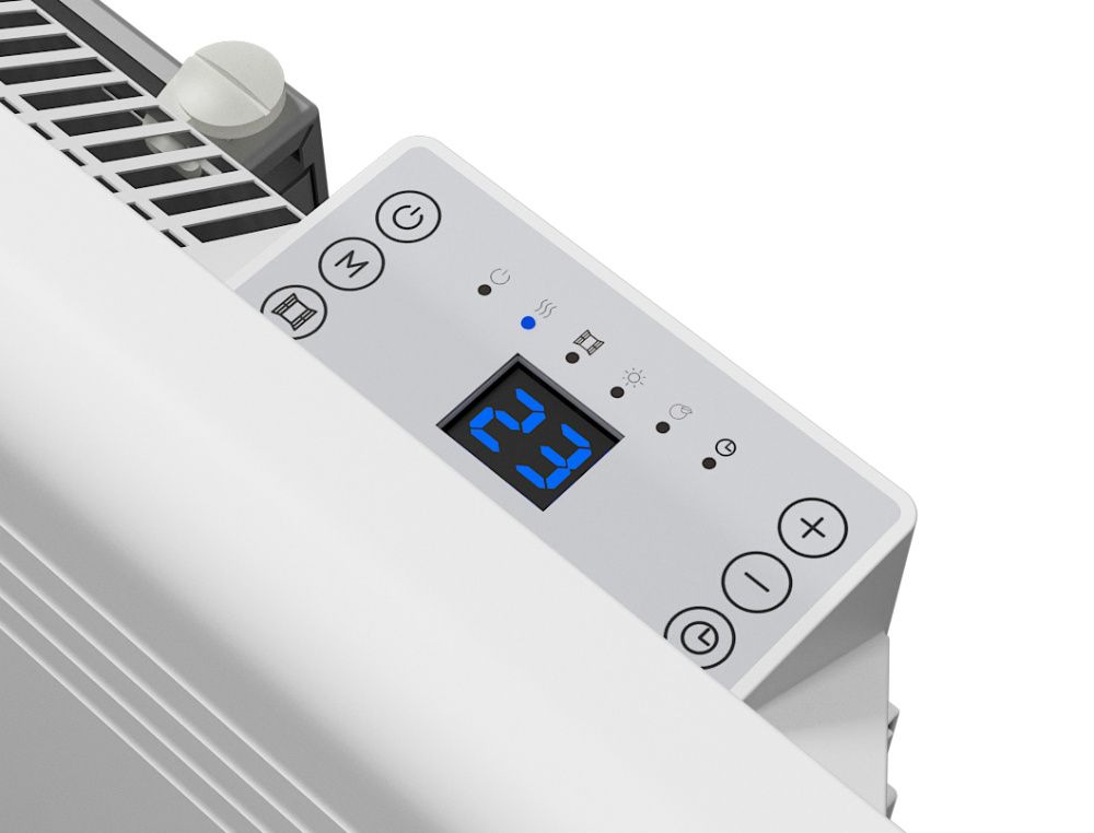Beha panelovn classic HC 10 - 1000 W svart 810670 