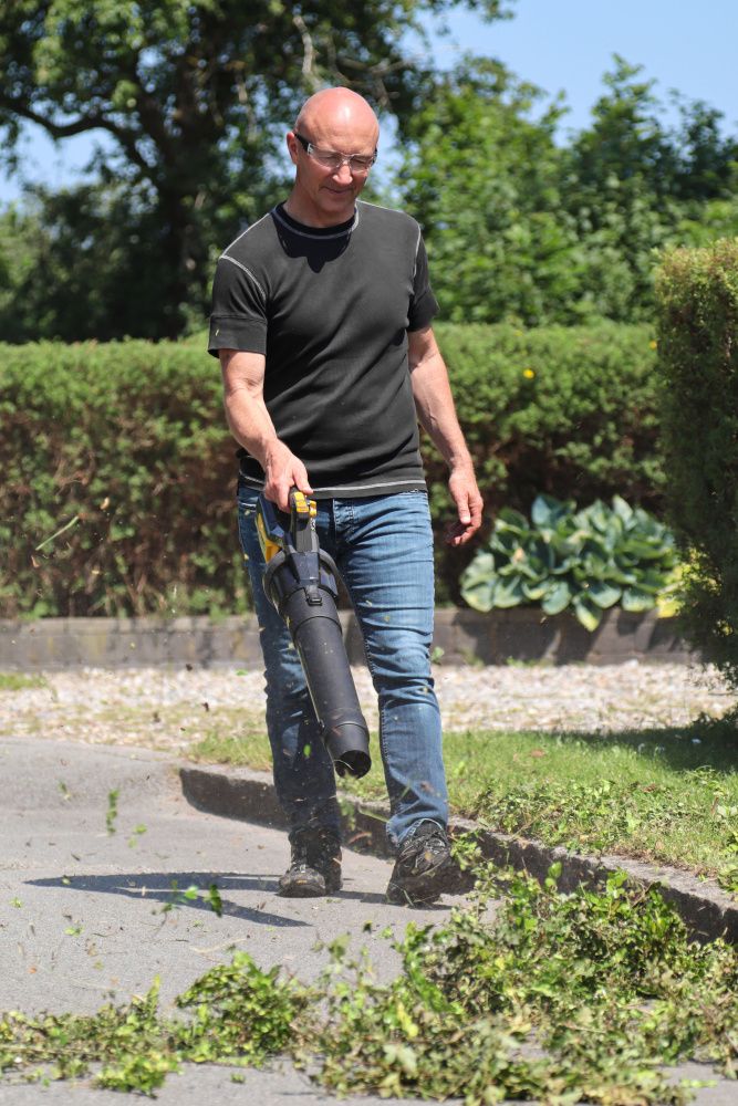 Texas løvblåser batteri 58V LBZ5800 u/bat og lader 90070043