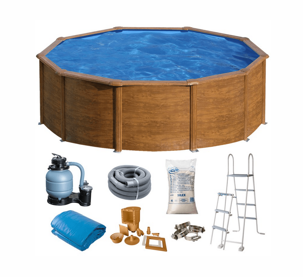 Swim & Fun rundt basseng tre Ø460 x 120 cm KIT460W