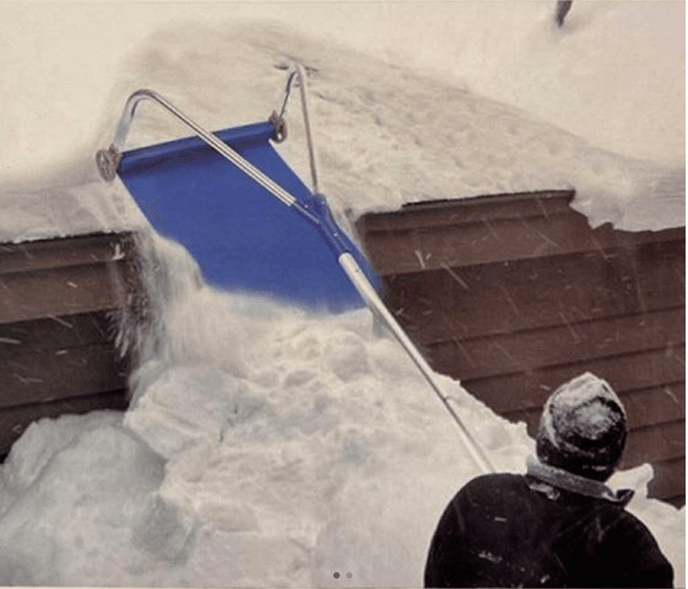 Snørydder til tak lengde 5,14 meter Bredde 45 CM