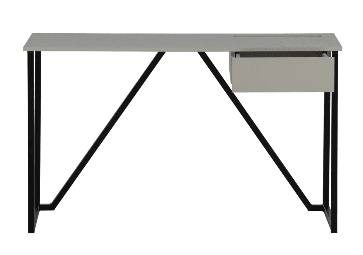 WOOOD skrivebord New Julius furu støvfarget 373899-D