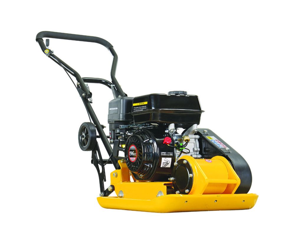 Gardentec vibroplate komprimeringsmaskin 86kg 196cc