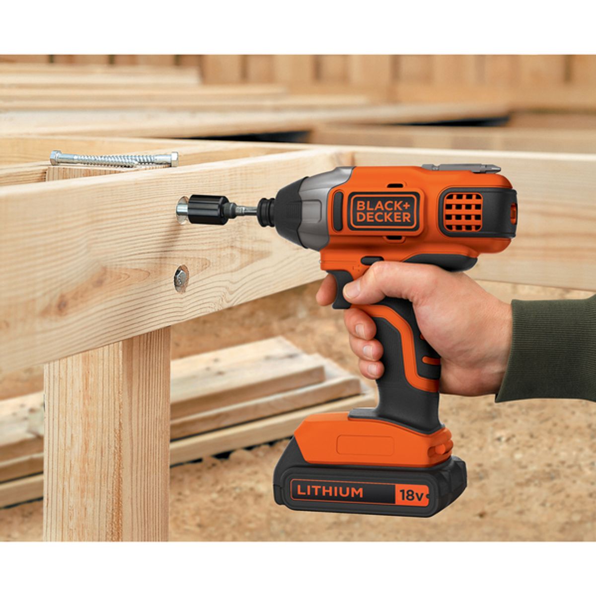 Black & Decker 18V Slagtrekker naken BDCIM18N