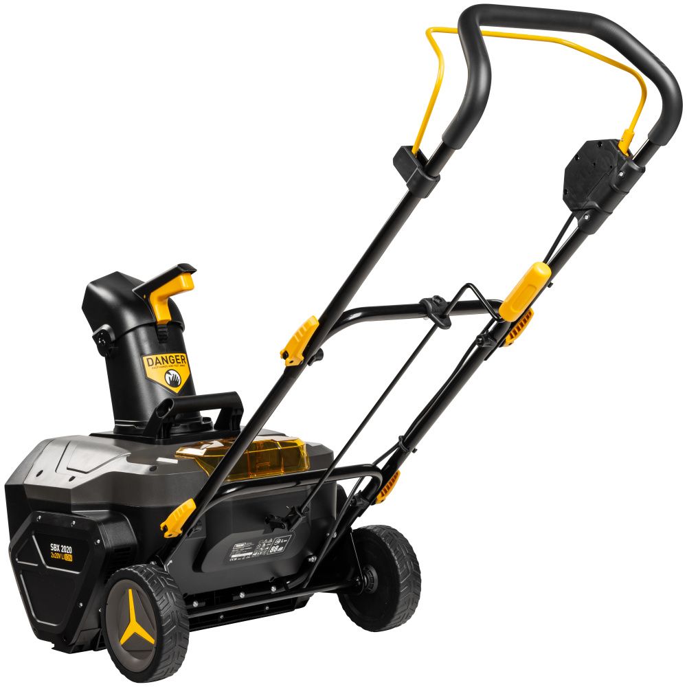 Texas snøfreser batteri 2x20V SBX2020 med 2 batteri og lader bredde 50 cm 90063266