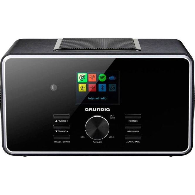Hovedbilde Grundig DAB radio i svart 356000