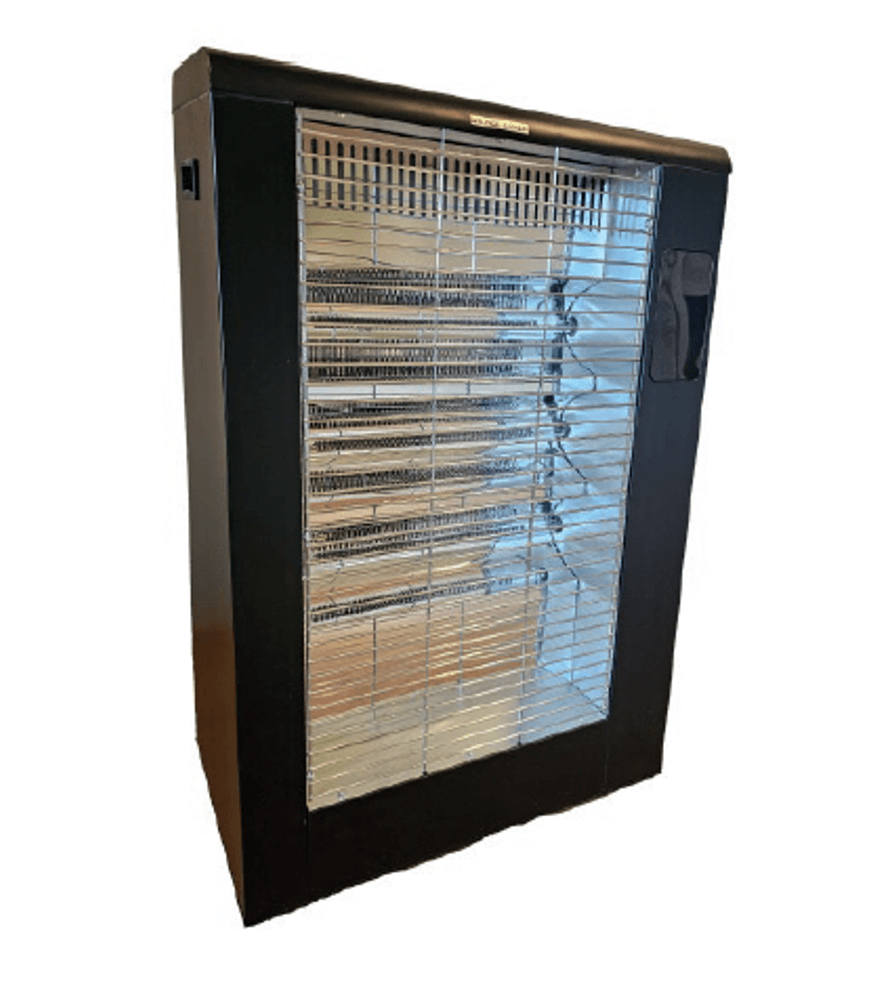 Provida industri- og byggvarmer 2800W sort