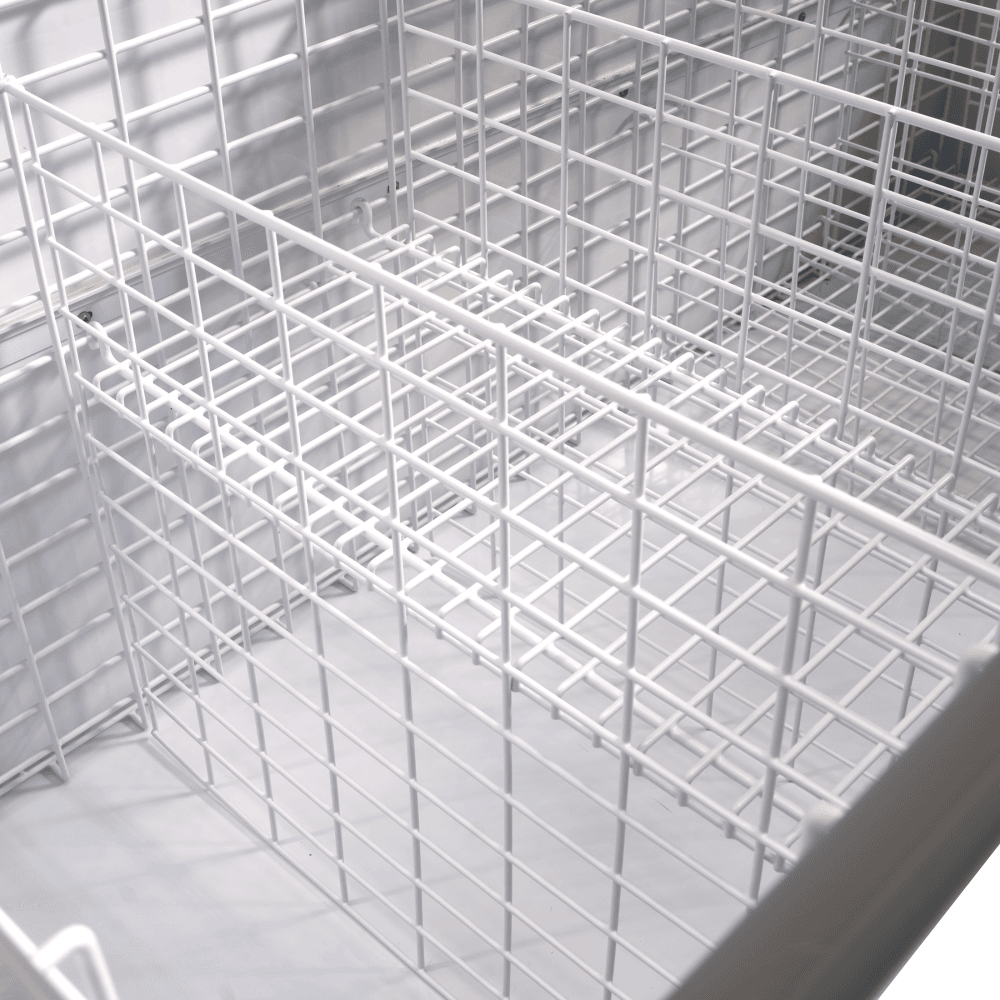 Scandomestic displayfryseboks grå 501 liter SIF700ADGC