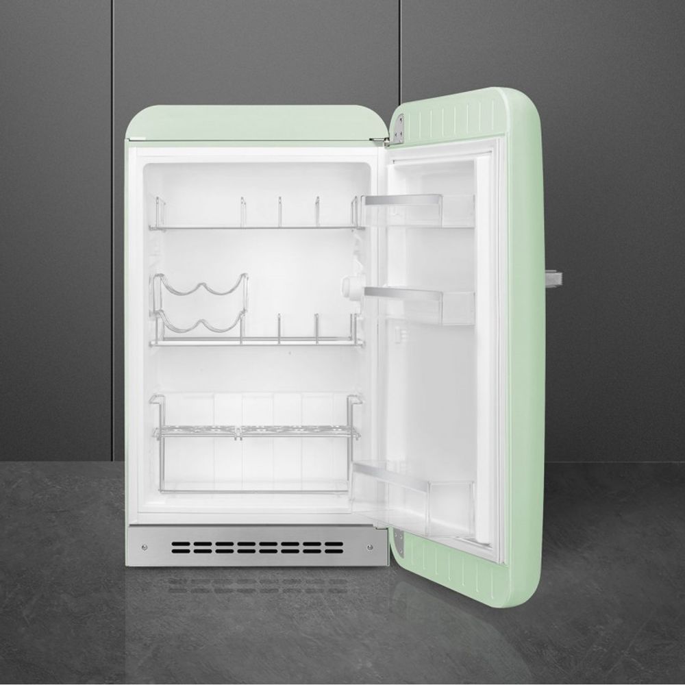 Smeg kjøleskap pastell grønn 50`s retro FAB10HRPG5 