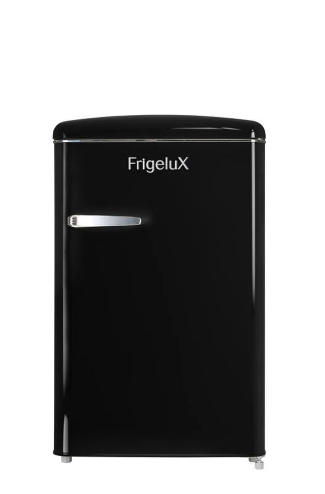 FrigeluX retro vintage kjøleskap med innebygget frys creme 108 L R4TT108RND