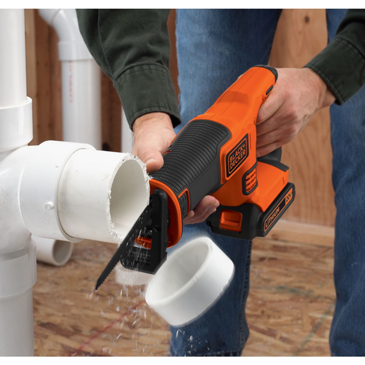 Black & Decker 18V bajonettsag naken BDCR18N