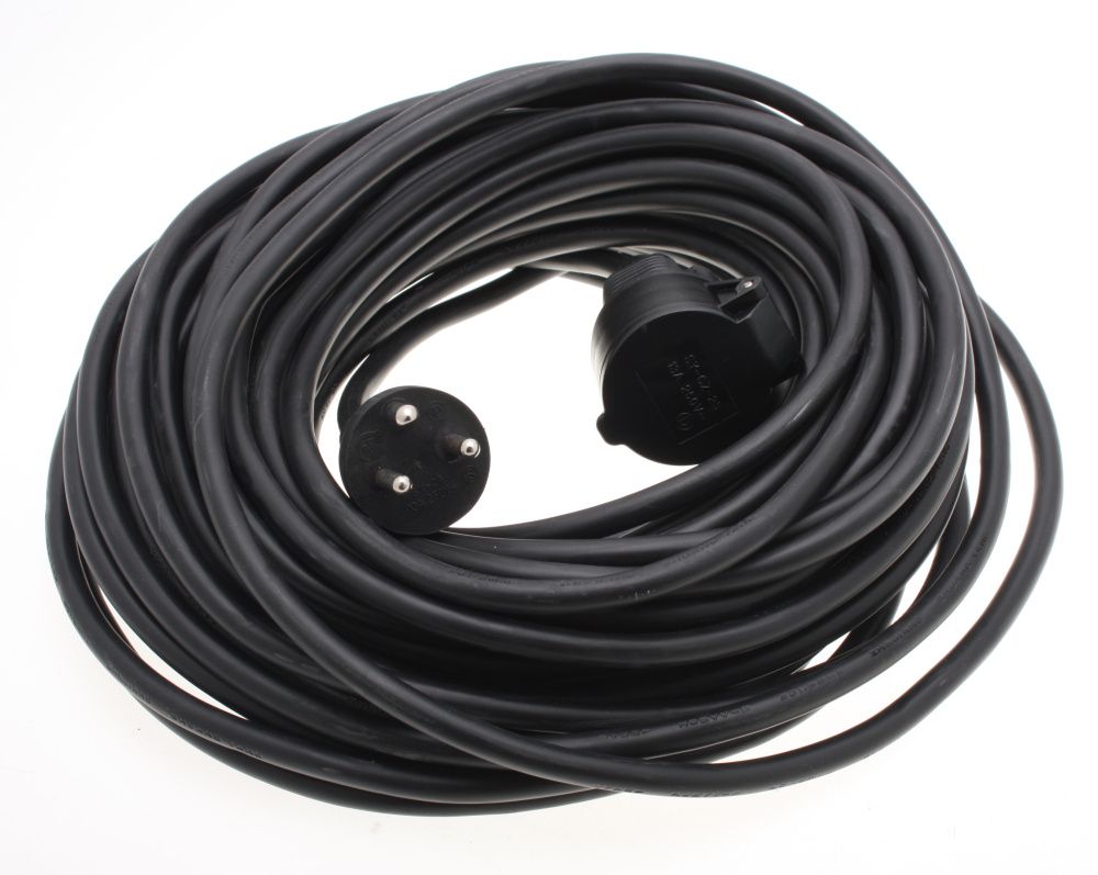 Texas forlengerledning 20m med jord 90051004