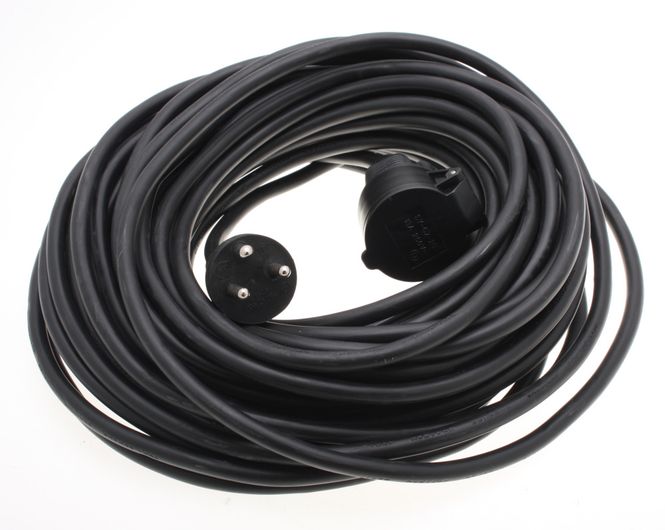 Hovedbilde Texas forlengerledning 20m med jord 90051004