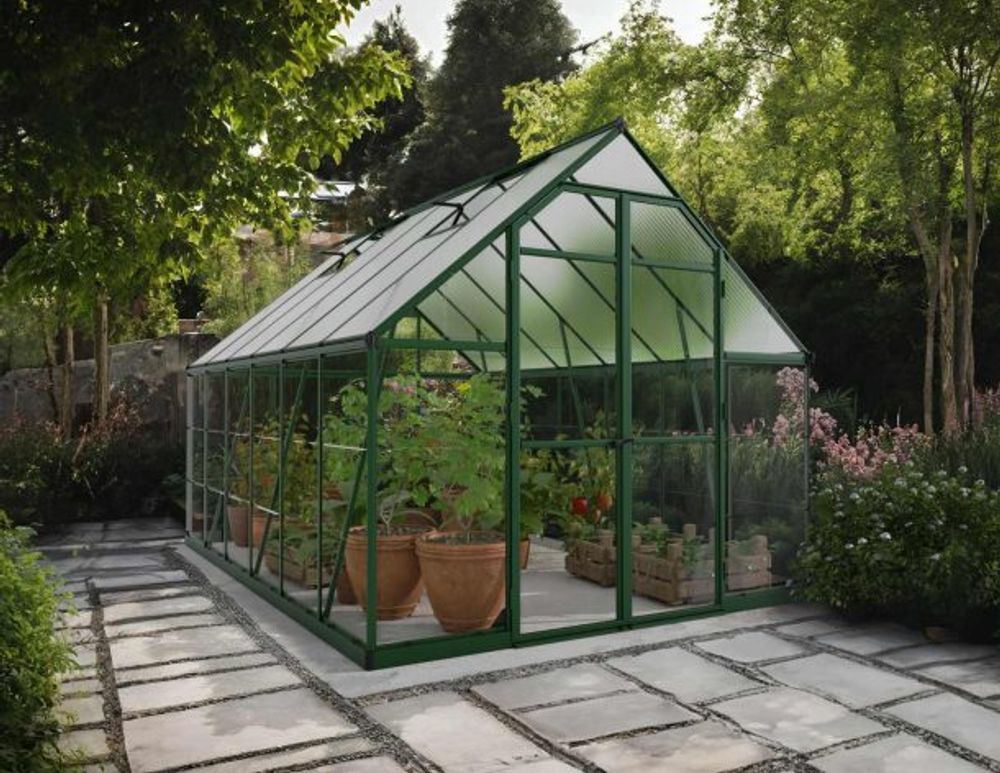 Canopia by Palram Balance drivhus 367 X 264 cm grå