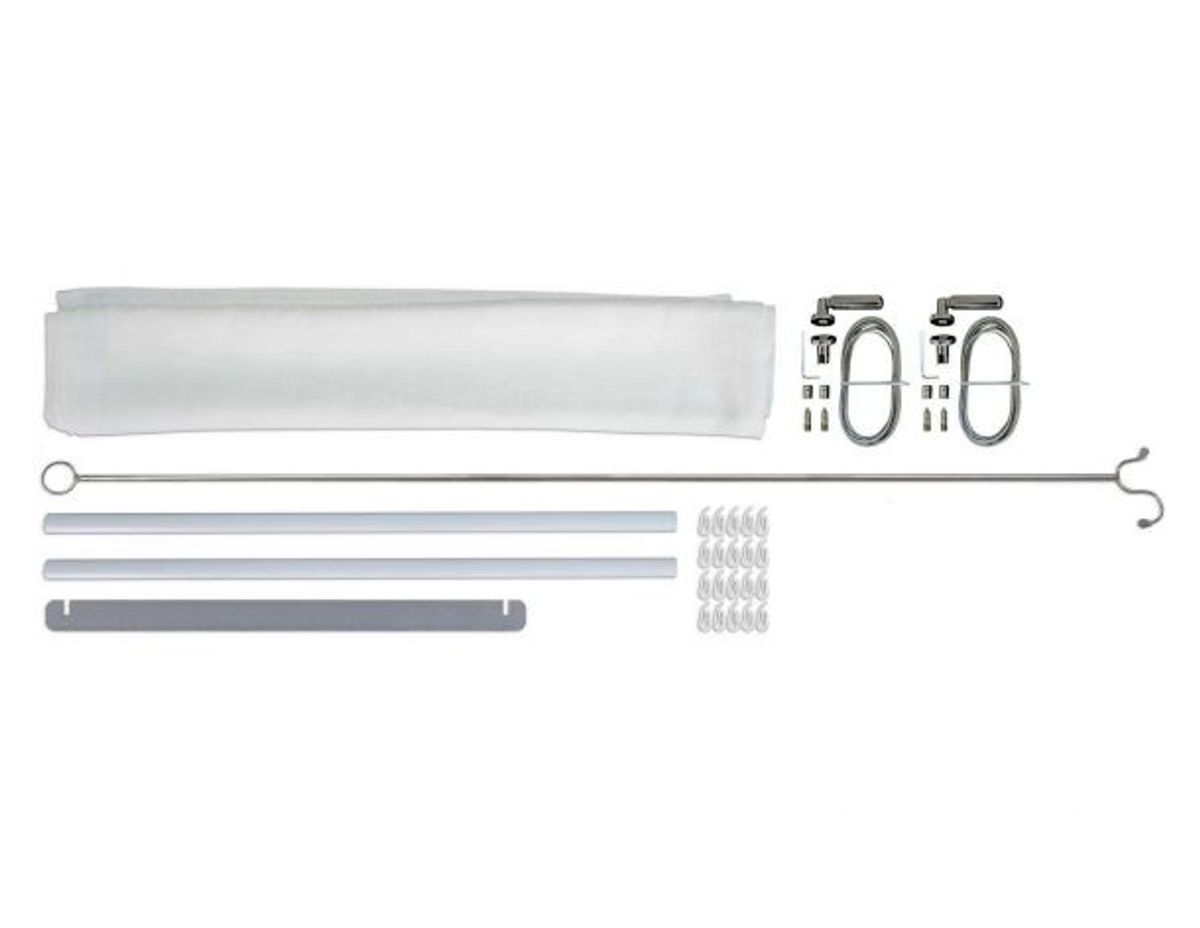Canopia by Palram tak persienner 300 x 851 cm hvit 706113