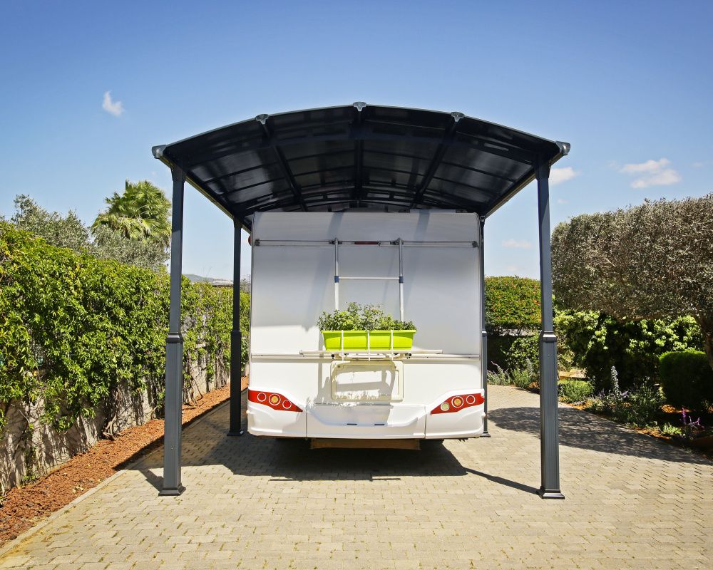 Canopia by Palram Carport Arcadia Alpine 649 x 359 cm Grå