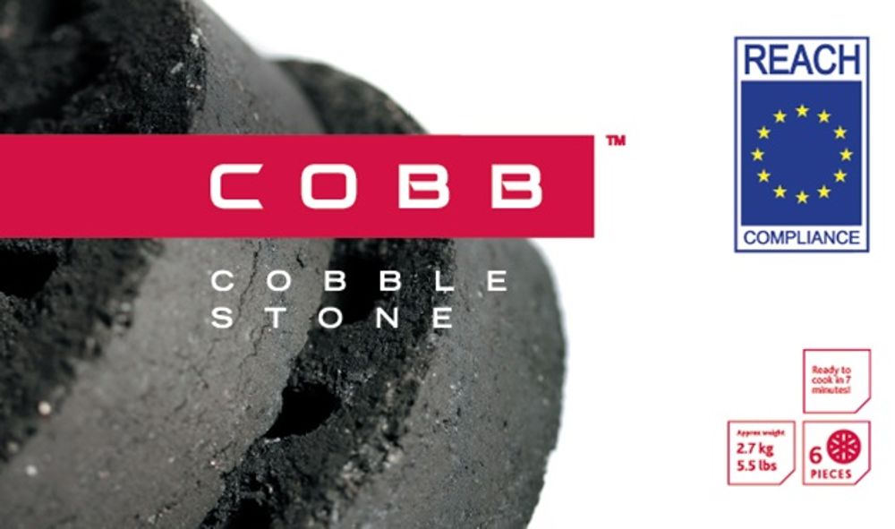 Cobb briketter cobble stone original kull 6 stk 460026 