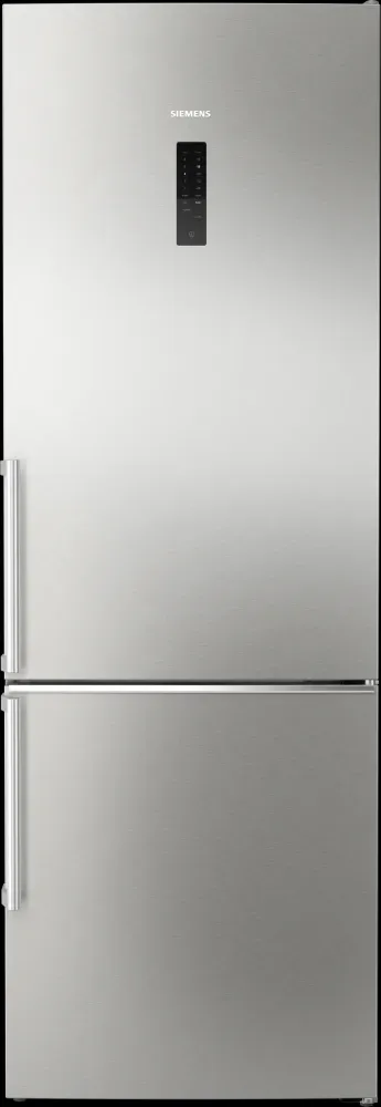 Siemens frittstående kombiskap 203 cm stål iQ500 KG49NAIBT