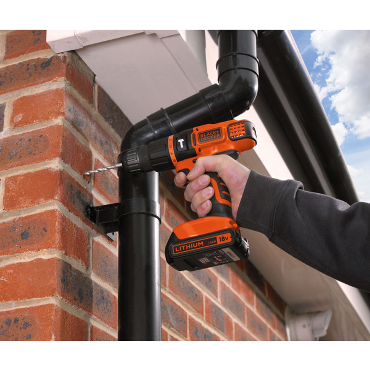 Black & Decker slagdrill 18 V naken BDCH188N