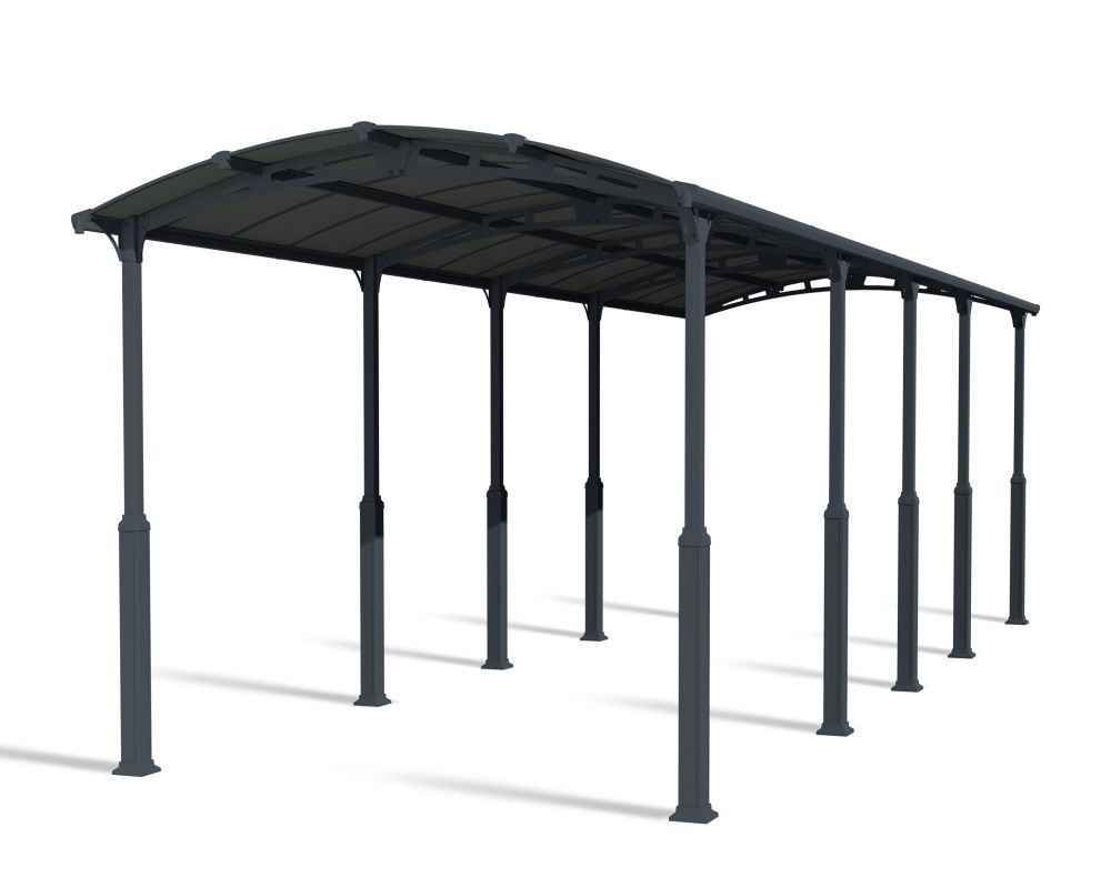 Canopia by Palram Carport Arcadia Alpine 1077 x 359 cm grå