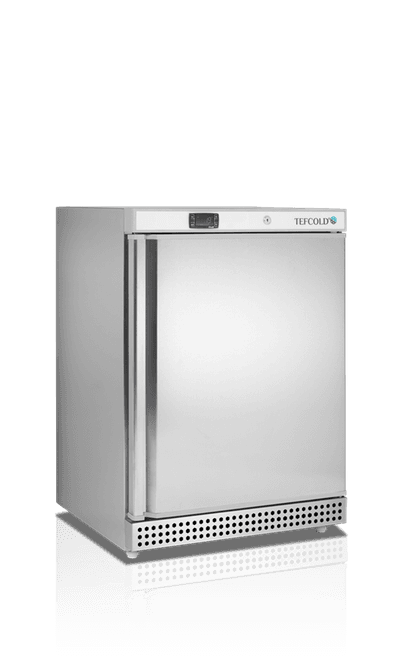 Hovedbilde Tefcold lagerfryseskap i stål med lås UF200S 85,5 cm