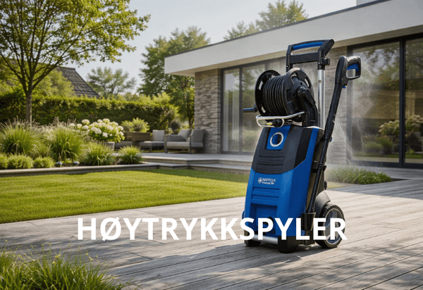 Høytrykksvasker til hus og hage