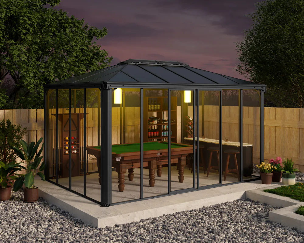 Canopia by Palram paviljong Ledro 295 x 430 cm Rectangle grå