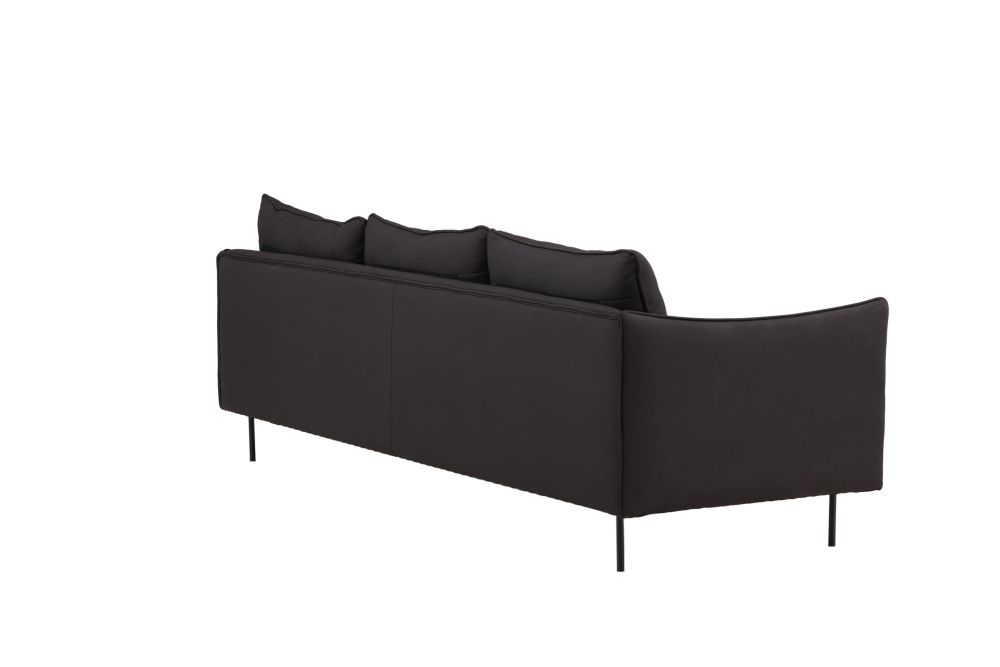 Venture Brunskär 3-Siter Sofa Svart 