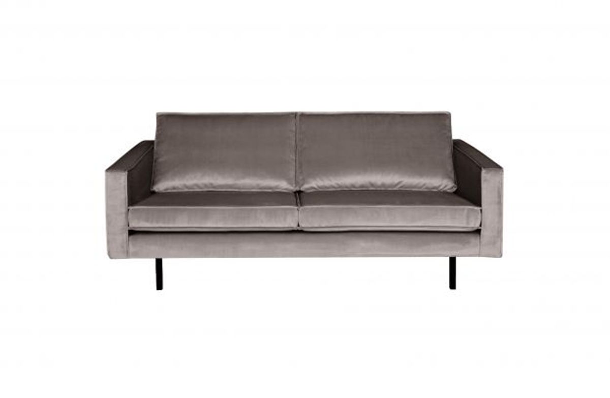 BePureHome Rodeo 2,5 Seter Velur Taupe